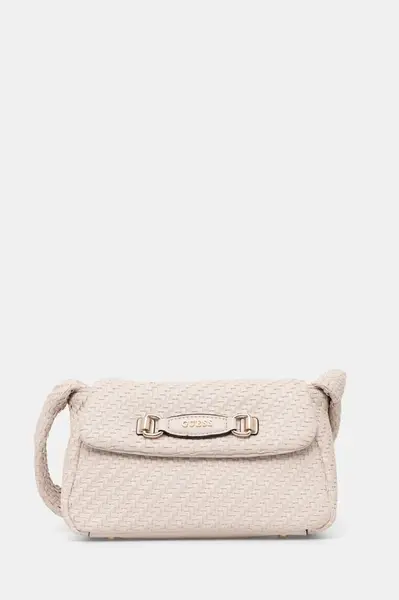 Kabelka Guess FRANCY béžová barva, HWWG95 30190