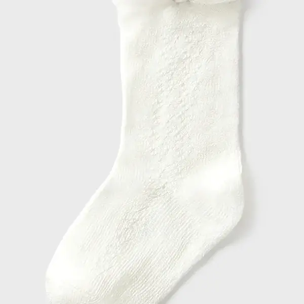 Dětské ponožky Mayoral béžová barva, 10871