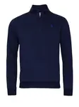 U.S. POLO ASSN. Mikina  modrá / tmavomodrá