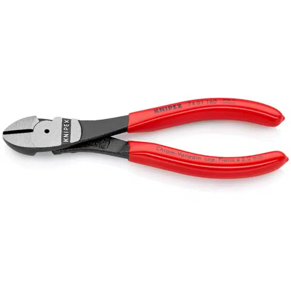 Silové boční štípací kleště, pro vodiče do průměru 3,4 mm - Knipex 74 01 160
