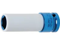 BGS Technic BGS 7201 Nástrčná hlavice 1/2" OK 17 mm, prodloužená pro Al. kola