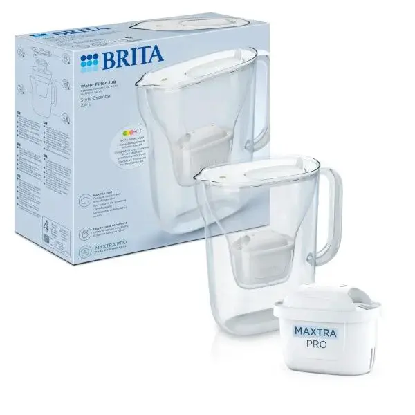 BRITA STYLE ESSENTIAL Filtračná kanvica, biela, veľkosť