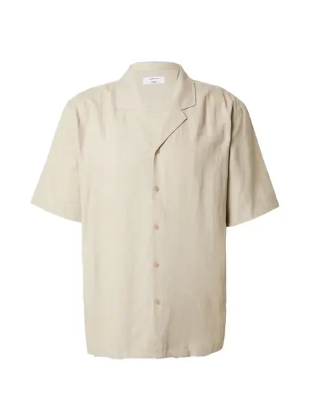 DAN FOX APPAREL Košeľa 'Ryan'  tmavošedá