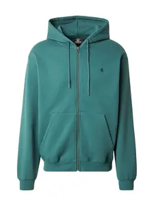 Volcom Tepláková bunda 'SINGLE STONE'  svetlozelená