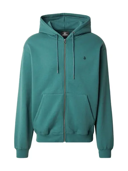 Volcom Tepláková bunda 'SINGLE STONE'  svetlozelená