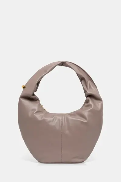 Kožená kabelka Furla hnědá barva, WB01541.BX3168.MA2001002