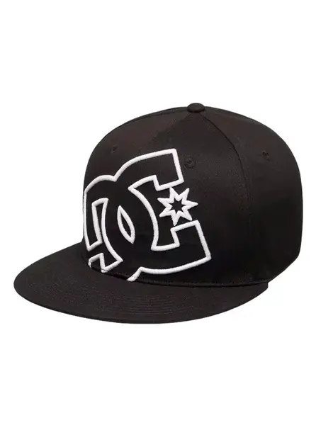 Dc shoes kšiltovka Dc Double That Cap Black 2 | Černá | Velikost One Size | 100% bavlna