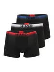 HUGO Boxerky  modrá / červená / čierna / biela