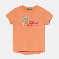 Dětské bavlněné tričko United Colors of Benetton