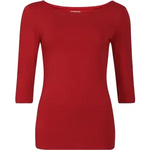 PROGRESS AKINA Dámské bambusové triko, vínová, velikost