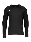 PUMA Funkčné tričko  čierna / biela