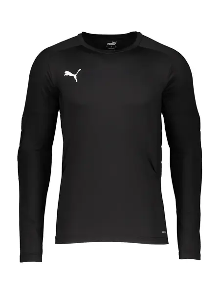 PUMA Funkčné tričko  čierna / biela