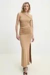 Šaty Answear.LAB béžová barva, maxi