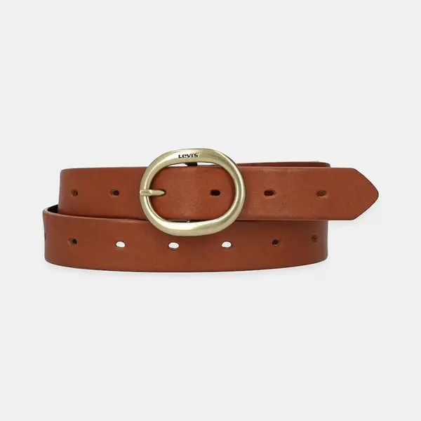 Pásek Levi's dámský, hnědá barva, D7791-0002