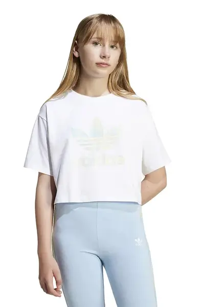 Dětské bavlněné tričko adidas Originals