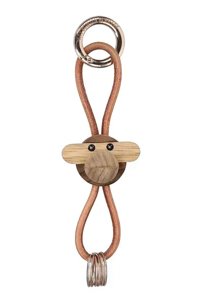 Kľúčenka Kay Bojesen Monkey Gold 5 cm