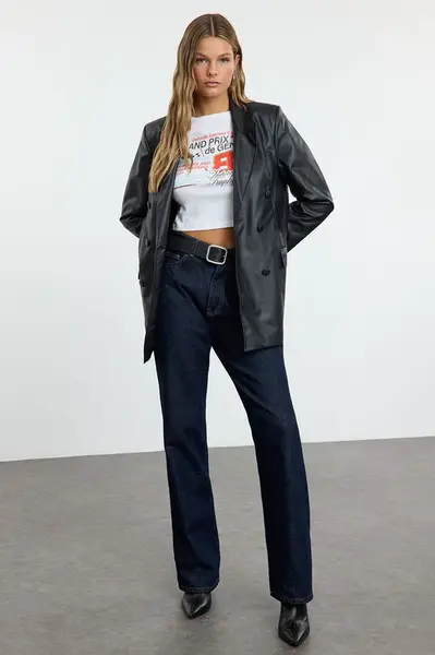 Dámská bunda Trendyol Leather