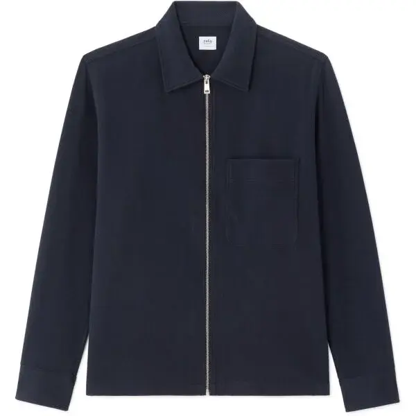 CELIO NATWILZIP Pánska overshirt košeľa, tmavo modrá, veľkosť