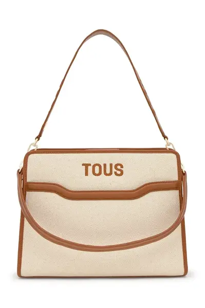 Kabelka Tous AUDREE béžová barva, 2002287943