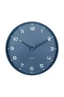 Nástěnné hodiny Karlsson Orgullo modrá barva