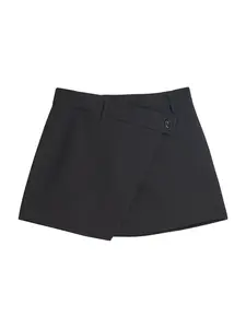 Bershka Sukňa  čierna