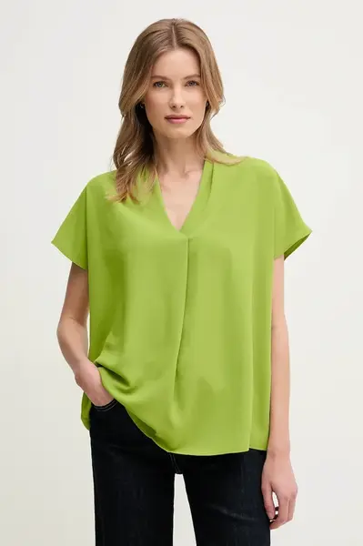 Halenka Joseph Ribkoff dámská, zelená barva, hladká, 251087