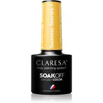 Claresa SoakOff UV/LED Color Summer Stories gelový lak na nehty odstín 4 5 g