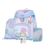 Oxybag OXY SHERPY - školní set Kolibřík 4 ks: batoh, penál, sáček, placky