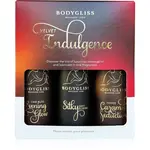 BodyGliss Velvet Indulgence Travel Edition masážny olej na silikónovej báze darčeková sada 3x50 ml