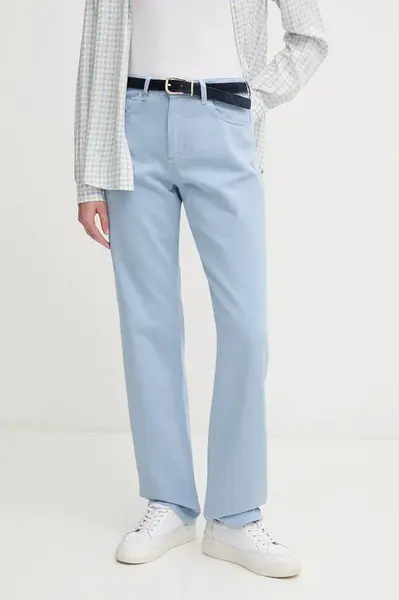 Bavlněné džíny United Colors of Benetton high waist, 4RZVDE00J