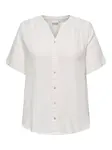 ONLY Carmakoma Blúzka 'CARTHYRA'  biela