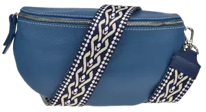 NovaKabelka.cz Reni Grande Blu s přídavným popruhem IV