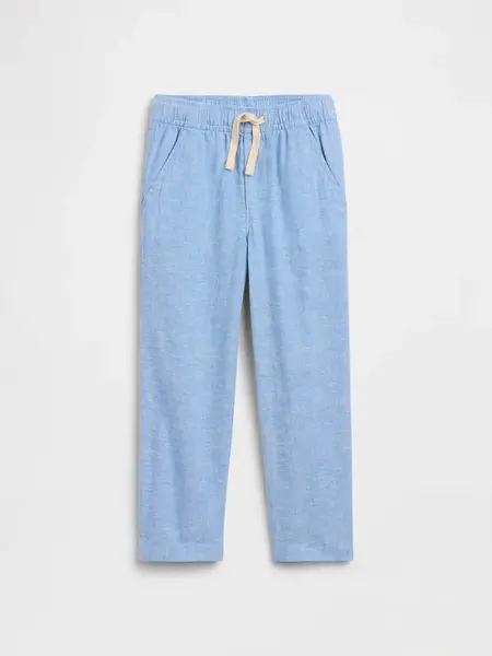 GAP Dětské lněné kalhoty - kluci