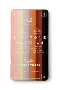 Sada pastelek v pouzdře Printworks (12-pack)