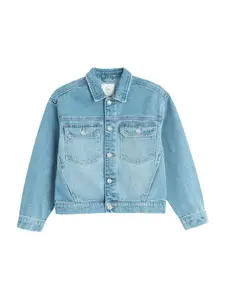 Cool Club Prechodná bunda  modrá denim