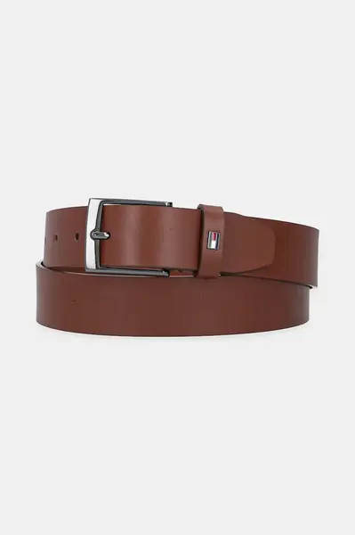 Tommy Hilfiger pásek pánský kožený