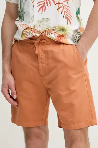 Lněné kraťasy Pepe Jeans RELAXED LINEN SMART SHORTS