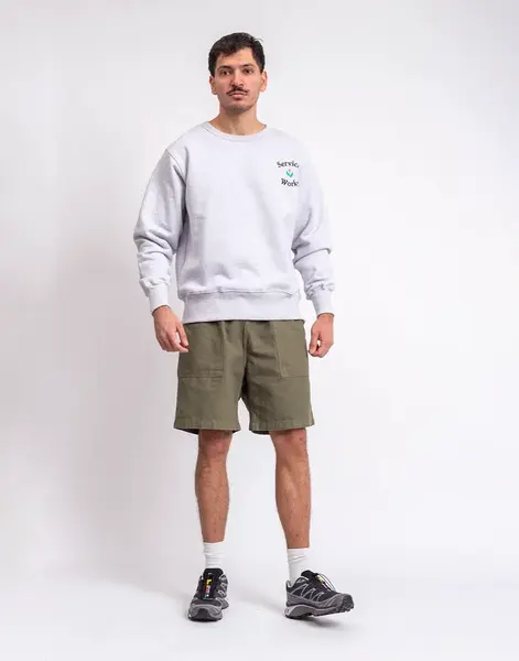 Service Works Classic Chef Shorts OLIVE S