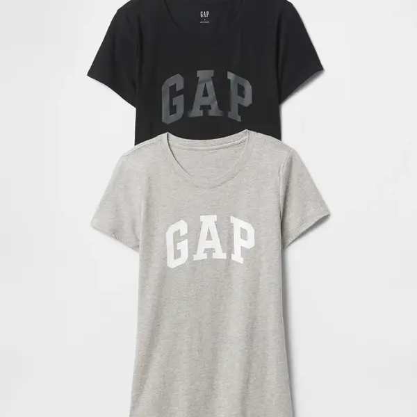 GAP Tričko s logem, 2 ks - Dámské