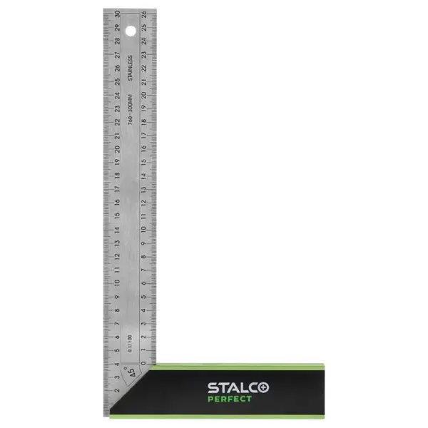 Úhelník nerezový 300 mm, STALCO PERFECT