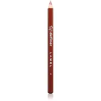 LAMEL Lip Definer kontúrovacia ceruzka na pery odtieň 411 Chocolate Whisper 1.1 g