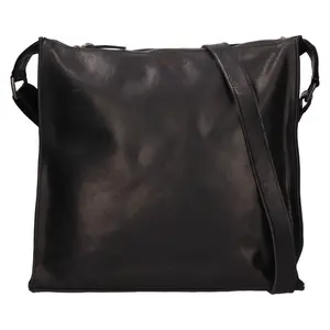 Dámska kožená kabelka Justified Bares - čierna