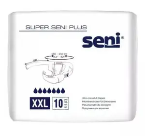 Seni Super Plus inkontinenční kalhotky s lepítky XXL 10ks