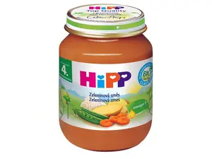 Hipp Zeleninová Směs Bio 4m 125g