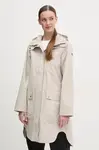 Bunda Didriksons ADRIA béžová barva, přechodná, 505739
