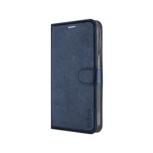 Flipové pouzdro FIXED Opus pro Samsung Galaxy A17 4G/5G, modrá