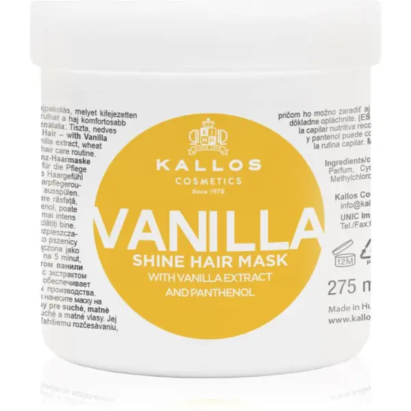 Kallos Kallos Classic maska pro suché vlasy 275 ml