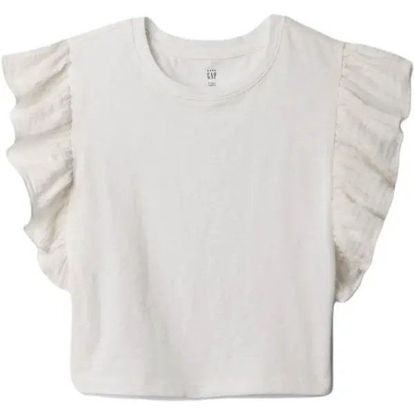 GAP BABY Dívčí top, bílá, velikost