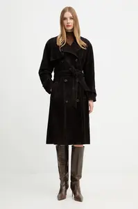 Semišový kabát Luisa Spagnoli