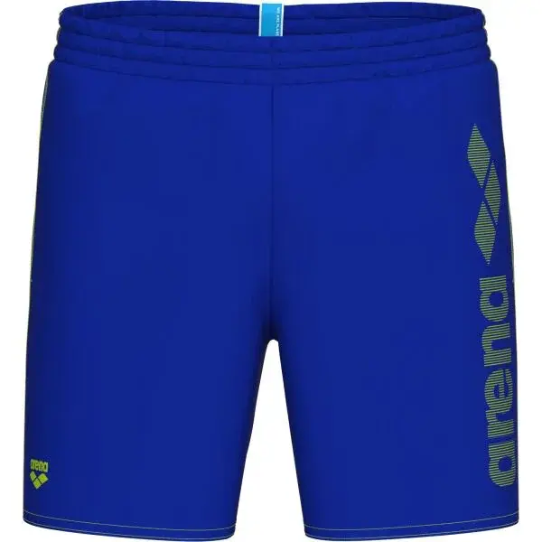 Arena LOGOTYPE BEACH BOXER Pánske plážové šortky, modrá, veľkosť